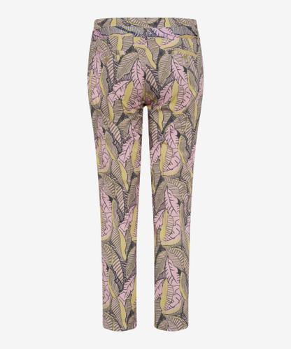 Style Mel S 38 Flatfronthose, Damenhose, Reißverschluss, Mit Bindegürtel, Konischer Beinverlauf, Normale Leibhöhe, Relaxed Fit, Schmale Fußweite - Sea Shell