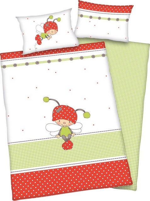 Babybettwäsche »Käferchen«, Baby Best, mit niedlichem Motiv