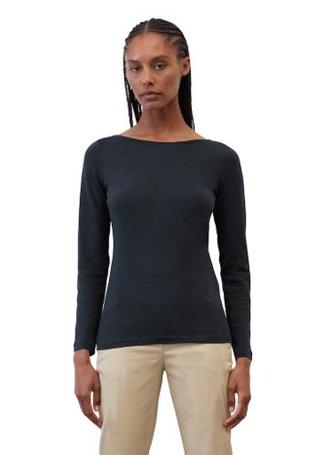 Longsleeve regular Blau XL