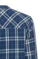 Schlupfbluse aus reiner Baumwolle M Regular Fit - Check Blue