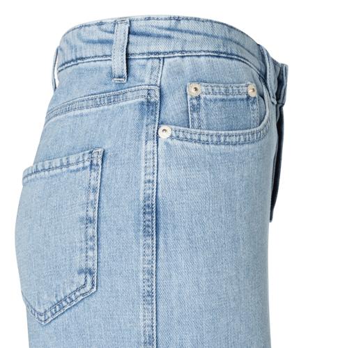 MAC JEANS - MAXI SKIRT, Fluent comfort denim L/OL - Blau