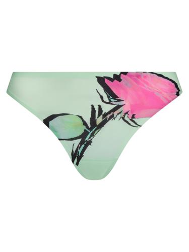SoftStretch Tanga TU  - Cut Out Rose