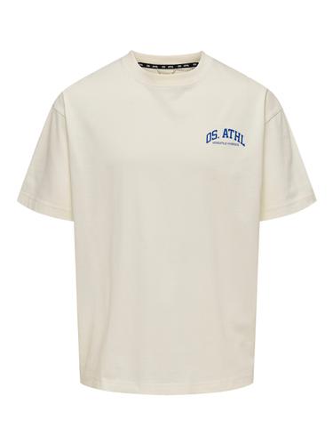ONSBLIGH ATHL SS TEE L Locker geschnitten - Pristine