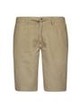 Short With Linen Garment Dyed Beige XL