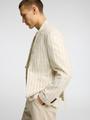 SLHREG-HENLEY DESIGN BLZ 50 Normal geschnitten - Egret