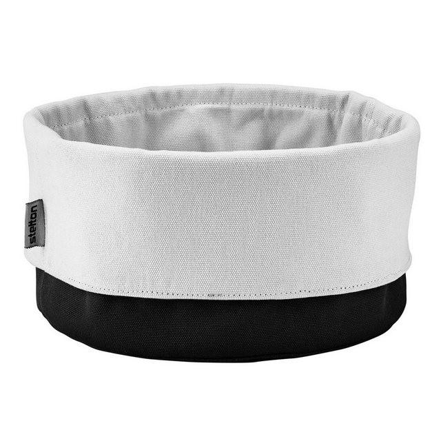 Stelton Brottasche »groß schwarz/sand Ø23cm 100% Baumwolle«, Baumwolle, (1-tlg)