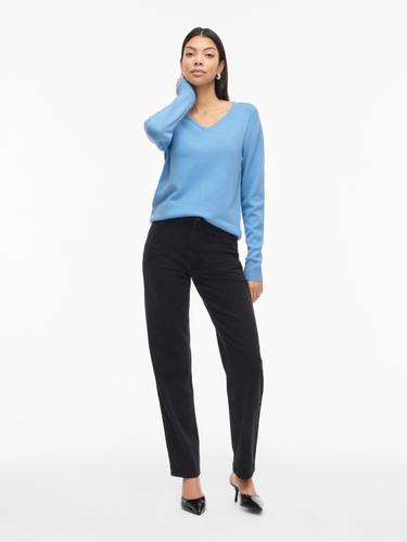 VIRIL V-NECK L/S KNIT TOP - NOOS S Normal geschnitten - All Aboard