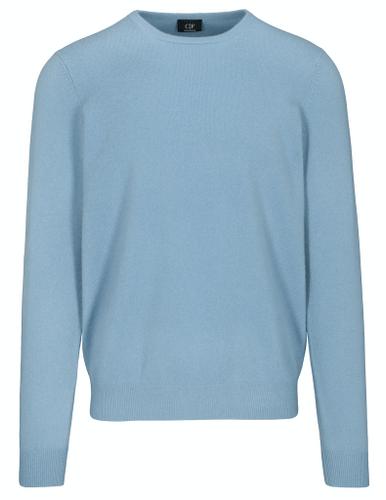 Rdh.-Pullover Basic, uni Blau 3XL