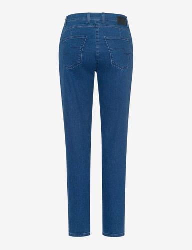 Style Caren New 40 Damenhose, Five-Pocket-Hose, Klassische Five-Pocket-Elemente, Hochwertiger Reißverschluss, Comfort Plus Fit, Gerader Beinverlauf, Normale Fußweite, Höhere Leibhöhe - Stoned Blue