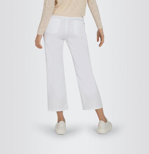 MAC JEANS - CULOTTE, Light weight denim Weiß 36/OL