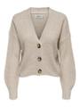 ONLCAROL NICE L/S CARDIGAN KNT NOOS XL Normal geschnitten - Pumice Stone