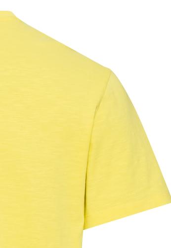 T-Shirt mit Print aus nachhaltigem Organic Cotton M Regular Fit - Lemon Grass