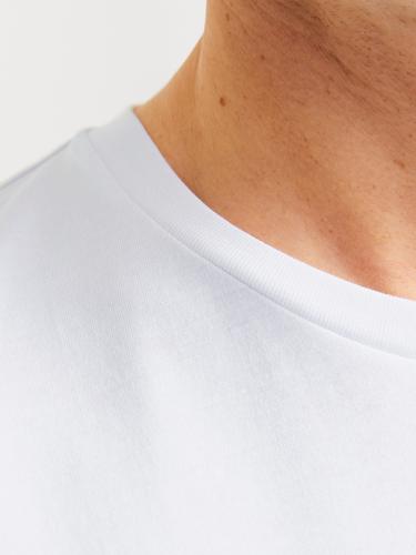 JJTEX TEE SS CREW NECK M Normal geschnitten - White