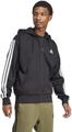 ADIDAS Herren Kapuzensweat Essentials 3-Streifen XL in Grau