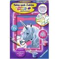 Ravensburger Spiel - Malen nach Zahlen mit Gitterramen - Einhorn