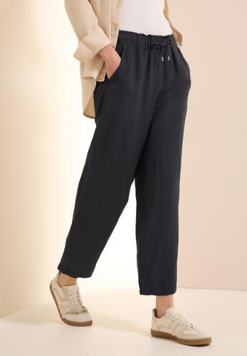 Wide Leg Hose aus Leinenmix XXL/7/8 Hosen - Volcanic Grey