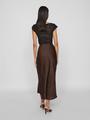 VIELLETTE HW MIDI SKIRT - NOOS 34 - Coffee Bean