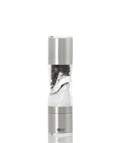 AdHoc Salz-/Pfeffermühle »Doppelmühle Duomill Pure Mini 15 cm MP901«