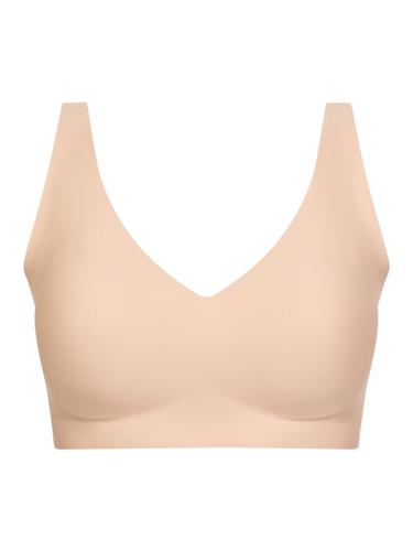 SoftStrech Power Tiefausgeschnittener BH M - Golden Beige
