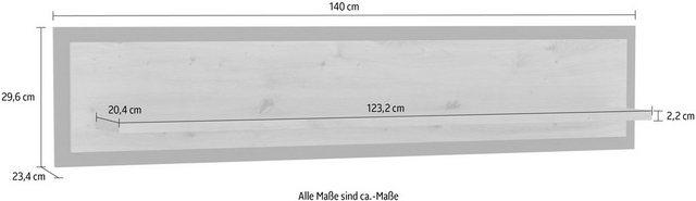 Wandregal, Breite 140 cm