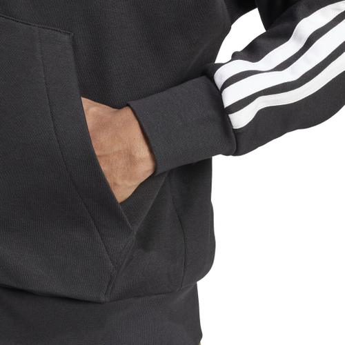 ADIDAS Herren Kapuzensweat Essentials 3-Streifen XL in Grau