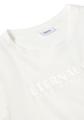 T-Shirt mit Wording Artwork XL - Vanilla White