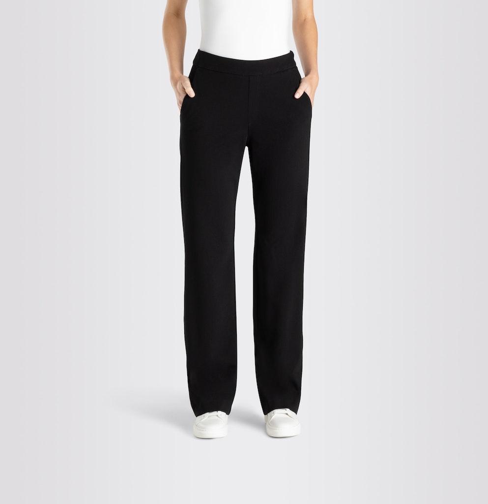MAC JEANS - CHIARA, Light Jersey Schwarz 34/32
