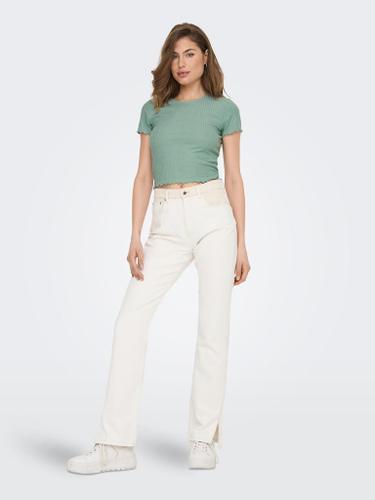 ONLEMMA S/S SHORT TOP NOOS JRS L Normal geschnitten - Jadeite