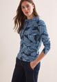 Bedrucktes Shirt L - Universal Blue