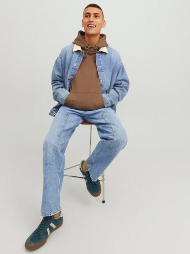 JJIALEX JJCARPENTER SBD 111 29/34 Baggy Fit - Blue Denim