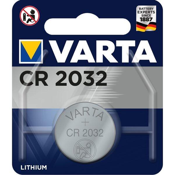 VARTA Akku Batterie Knopfzelle CR 2032