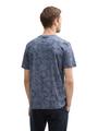 T-Shirt mit Allover-Print XL Regular Fit - Navy Blue Number Design