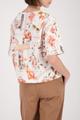 Sweatshirt mit Italymuster 40 - Dark Apricot Gemustert