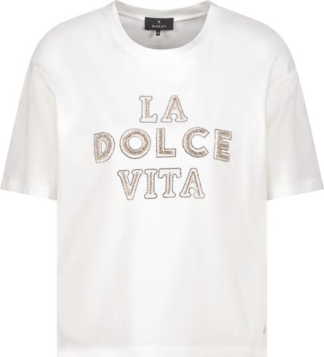 T-Shirt mit Schmuckschrift 44 - Off-white