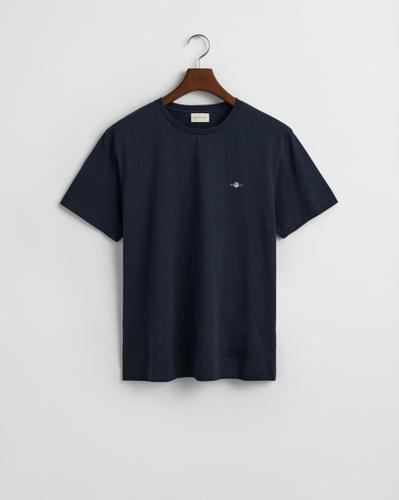Regular Fit Shield T-Shirt Blau L