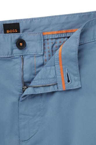 Chino-slim-Shorts 31 - Open Blue
