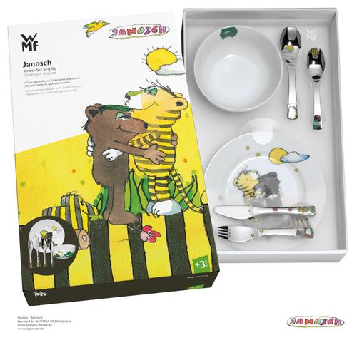 Kindergeschirr-Set Janosch, 6-teilig