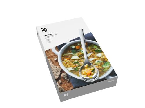 Nuova Suppentassenlöffel-Set, 6-teilig