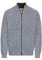 Strickjacke aus Baumwolle Blau M