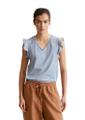 Volant-T-Shirt regular M Regular Fit - Medium Blue_multi_01