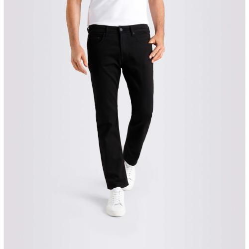 MAC JEANS - Arne, Black Stretch Denim 40/32 Modern Fit - Schwarz
