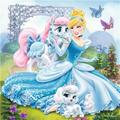 Ravensburger Puzzle - Palace Pets, 3x49 Teile