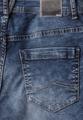 3/4 Jeans 27/3/4 Hosen - Mid Blue Used Wash