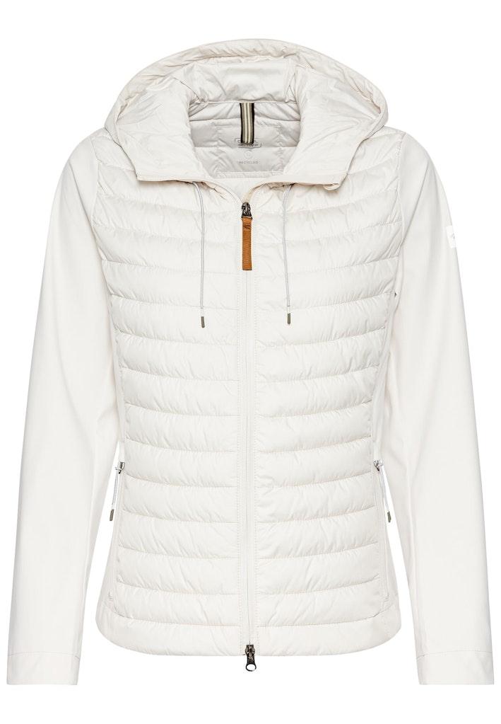 Steppjacke aus recyceltem Polyester Weiß 44