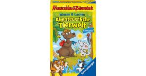 Mitbringspiel Mauseschlau &amp; Bärenstark Wissen und Lachen - Abenteuerliche Tierwelt 
