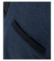 Sweat-Troyer gemustert M - Blau
