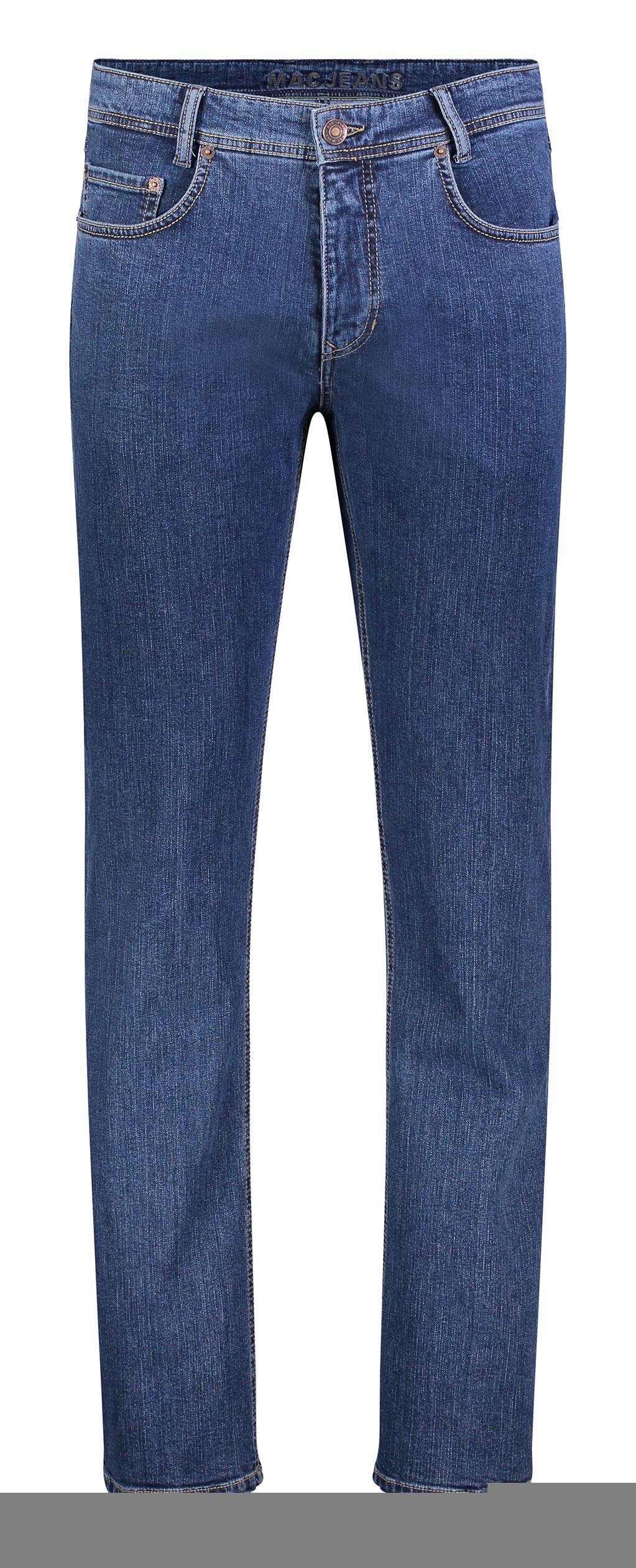 MAC JEANS - Arne, Recycled Denim 33/32 Modern Fit - Blau