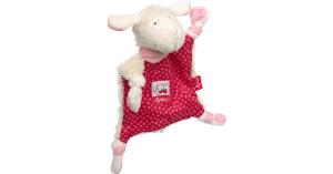 Schnuffeltuch, Schnuggi pink/weiß