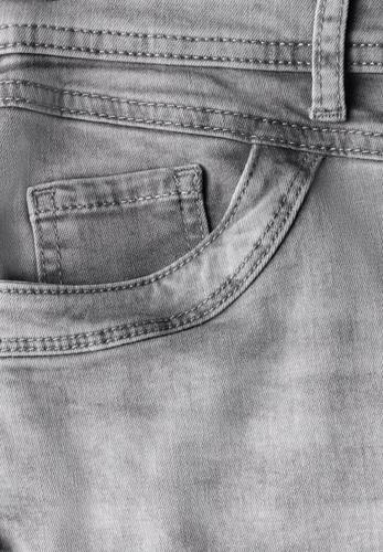 7/8-Jeans im Casual Fit 26/26 - Light Grey Random