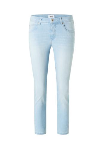 ORNELLA 34/07 7/8 SLIM FIT - Bleached Blue Used